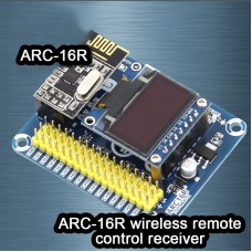 ARC-16R 16-Channel Wireless Remote Control Receiver Model Airplane Remote Control FPV Receiver Module with OLED Screen