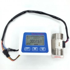 G1 Sensor Electronic Intelligent Water Flow Meter Digital Display Flow Sensor for Temperature and Flow Speed