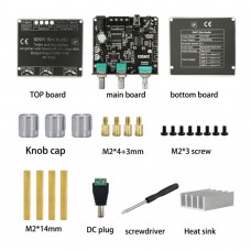 XY-T15H Bluetooth Digital Power Amplifier Board 2.0 Stereo Dual Channel 15Wx2 with Treble and Bass Adjustment