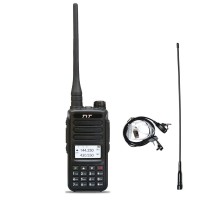 TYT TH-UV98 10W VHF UHF Radio Handheld Transceiver Walkie Talkie w/ Programming Cable & Long Antenna