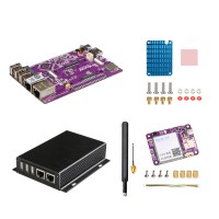 CM4_SSD_Dual Ethernet Expansion Board 2.5Gbps and Gigabit Ethernet PCIE NVME SSD M.2 2.5G (CAT4 4G Version)