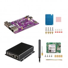 CM4_SSD_Dual Ethernet Expansion Board 2.5Gbps and Gigabit Ethernet PCIE NVME SSD M.2 2.5G (for Qualcomm 4G Version)