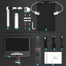 Andonstar AD207S 7-inch UHD Screen Digital Microscope for Electronics Soldering and Repairing