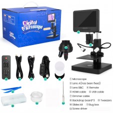 Andonstar AD246S-P 7-inch UHD Screen Digital Microscope for Electronics Repairing and Biological Observation