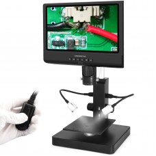 Andonstar AD249-P 10-inch FHD Screen Digital Microscope 1020X Magnification for Electronics Repairing