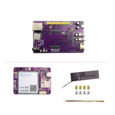 CM4 Mini IO Expansion Board (R3) with CM4 4G Mini Four-core Cortex-A72 CPU Gigabit Ethernet 1000Mbps for Raspberry Pi 3B+