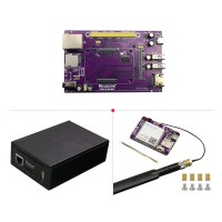 CM4 Mini IO Expansion Board (R3) with Case and CAT4 4G Mini Gigabit Ethernet 1000Mbps for Raspberry Pi 3B+