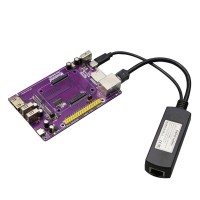 CM4 Mini IO Expansion Board (R3) with Gigabit PoE Splitter Gigabit Ethernet 1000Mbps for Raspberry Pi 3B+