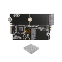 R5S R6C Dedicated SSD & WiFi6 Board NVME Adapter Board Support AX200 MT7921K Converter Board for NanoPi