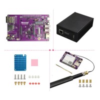 CM4 POE SSD Expansion Board (Simple Version) with CM4 4G Mini Module NVME M.2 4-Channel USB2.0 for Raspberry Pi CM4