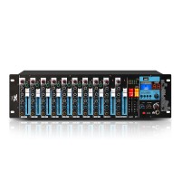TKL K12 Professional 12-Channel Audio Mixer 24Bit Digital Stereo Effects Processor Mixing Console