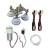 50MM Four-sucker Mechanical Arm Vacuum Pump Suction Cup 10 - 20KG with Electronic Switch for Arduino DIY Kit