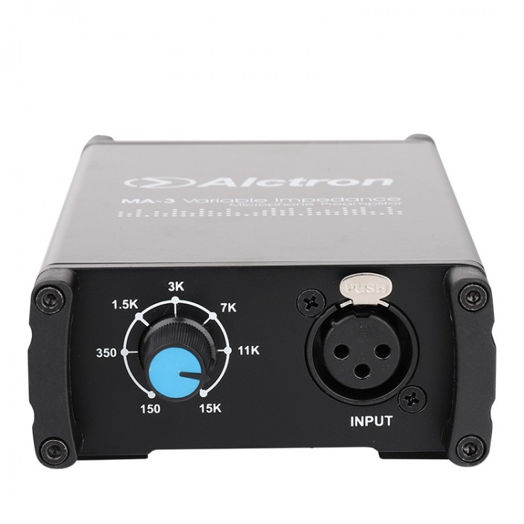 Alctron MA3 Variable Impedance Microphone Preamplifier Mic Preamp for