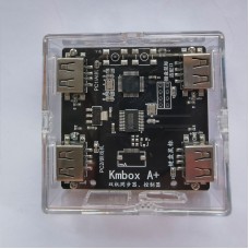 Kmbox A+ Keyboard Mouse Controller Keyboard Mouse Switch Suitable for AI DMA One-PC & Two-PC Modes