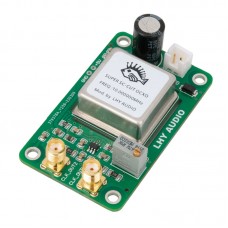 LHY AUDIO OCXO Clock Board Super SC-Cut OCXO Board w/ 10MHz 2-Way Output to Upgrade Network Card DAC