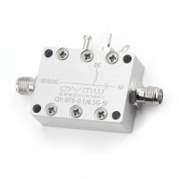 QY-BTE-0.1/8.5G-SI 0.1-8.5GHz Bias Tee RF Coaxial DC Block Bias Tee SMA Aluminum Alloy Shell