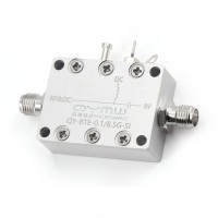 QY-BTE-0.1/8.5G-SI 0.1-8.5GHz Bias Tee RF Coaxial DC Block Bias Tee SMA Aluminum Alloy Shell