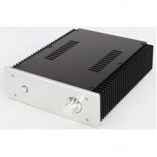 CJ0081-WA91 High Quality Aluminum Class A Power Amplifier Chassis Silvery Front Panel Audio Accessories