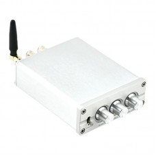 Silvery D100B Dual Core TPA3116 2.0 High Power HiFi Class D Digital Power Amplifier Bluetooth 5.0