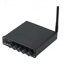 Black D210B TPA3116 Power Amplifier Class D HiFi Digital Amplifier with Tune Adjustment Function (JL Bluetooth)
