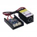 500mW 405nm Blue Violet Laser Module 12V Engraving Laser Module Adjustable Focus for TTL/PWM          