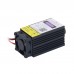 500mW 405nm Blue Violet Laser Module 12V Engraving Laser Module Adjustable Focus for TTL/PWM          