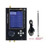 1MHz-6GHz Assembled SDR Radio with PortaPack H2 + HackRF One R9 V1.7.0 + Antenna + Data Cable