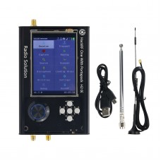 1MHz-6GHz V2.0.0 SDR Radio HackRF One R9 + PortaPack H2 Assembled + 2 Antennas + Data Cable