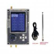 HackRF One R9 V2.0.0 + Upgraded PortaPack H2 3.2" LCD + Shell Assembled + Antenna + USB Cable