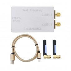 RF Transmitter Dual Frequency 315M/1W 433M/1W Prevents Remote Control Dual-Frequency Interference