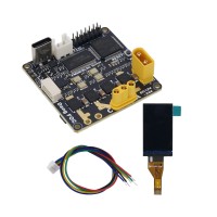 Deng FOC V1 FOC Driver PMSM BLDC Driver Board High Current Version Single Channel w/ Screen Encoder