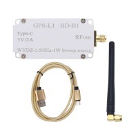 QBD-RF-1.575G Wifi Bluetooth Sweep Signal Generator Module VCO RF Signal Source Type-C 5V/2A