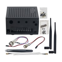 Jetson Xavier NX Metal Case/ Enclosure with 2PCS WiFi Antennas for NVIDIA Jetson Xavier NX Developer Kit