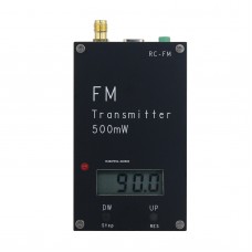 RC-FM 2000M FM Transmitter Digital Display High Performance Transmitter 0.5W 500mW Stereo 76-108M