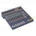 EFX8-USB Audio Mixer Mixing Console with USB Interface Reverb Effects for DJ Professional Stage