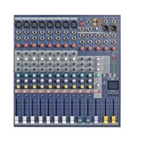 EFX8-USB Audio Mixer Mixing Console with USB Interface Reverb Effects for DJ Professional Stage