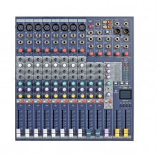 EFX8-USB Audio Mixer Mixing Console with USB Interface Reverb Effects for DJ Professional Stage