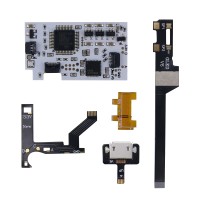 1 Set of OLED V6 Chip Kit Accessories (White Version) Suitable for Switch Raspberry Pi Picofly Pico