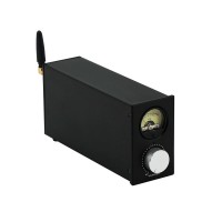 Black DB100 Digital Power Amplifier with VU Meter TPA3116 Dual Core Bluetooth 5.1 100W + 100W