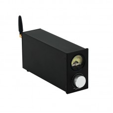 Black DB100 Digital Power Amplifier with VU Meter TPA3116 Dual Core Bluetooth 5.1 100W + 100W