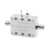 50MHz - 4GHz 12V SMA LNA Low Noise Amplifier Aluminum Alloy 30dB High Gain Microwave Receiving LNA