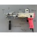 Pink Handheld Tufting Machine Electric Carpet Tufting Gun Tool w/ Gear Cover for Loop Pile Cut Pile