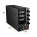 SPS-C3010 220V 4-Digit DC Power Supply 30V 10A Adjustable Power Supply (Black) with Output Switch