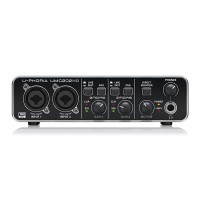 UMC202HD 2x2 24Bit 192KHz Audio Interface Original USB Sound Card w/ Mic Preamplifiers for Behringer