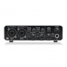 UMC202HD 2x2 24Bit 192KHz Audio Interface Original USB Sound Card w/ Mic Preamplifiers for Behringer