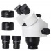 HY-5199SZW 3.5 - 90X 4K HDMI Camera Trinocular Microscope Stereo Zoom for Phone Maintenance Magnification