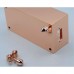 CM-S8 72x86 Red Copper Power Socket Box for Hi-End Audio Speaker 86 Double Low Combination