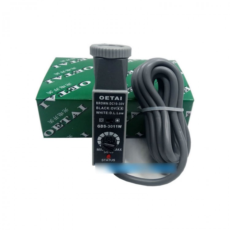 OETAI GDS-3011W Photoelectric Switch Contrast Sensor with White Light ...