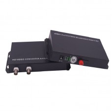 2-Channel Coaxial HD Video Converter AHD/CVI/TVI 1080P Suitable for 2MP 1080P Coaxial HD Cameras