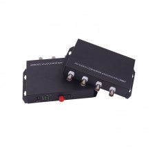 4-Channel Coaxial HD Video Converter AHD/CVI/TVI 1080P Suitable for 2MP 1080P Coaxial HD Cameras